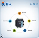 无线串口服务器RS232/485转WIFI/RJ45网口转串口工业级通信网络传输通讯模块物联网USR-W610