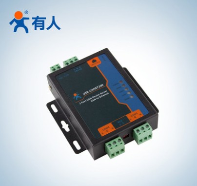 有人 工业级串口服务器 CAN以太网RS485互转 USR-CANET200