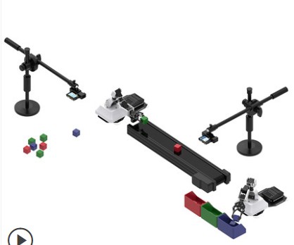 智能视觉机械臂迷你工业4.0教学平台